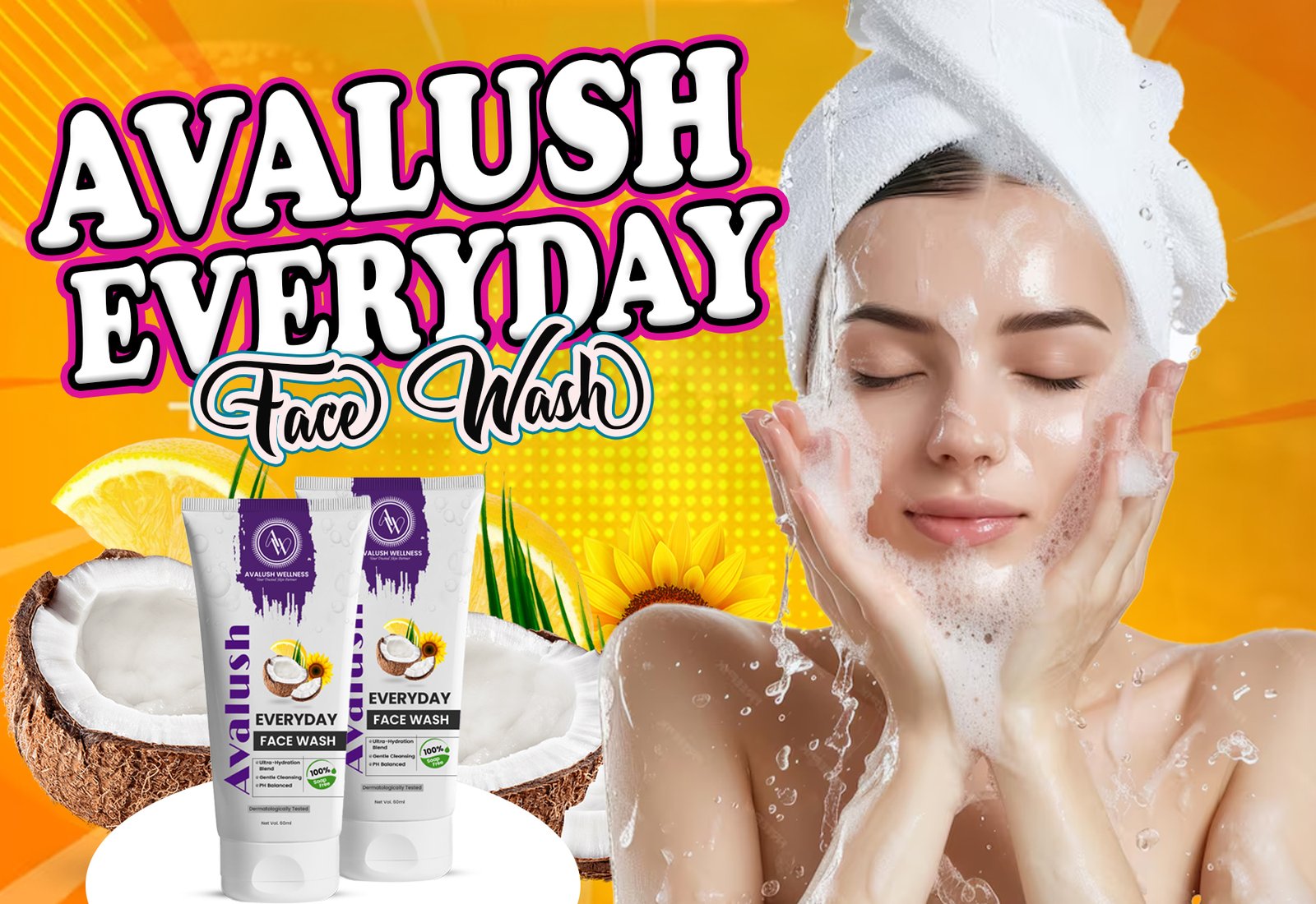 natural skincare benefits, natural ingredients in skincare, Avalush Everyday Facewash, organic skincare, botanical extracts, chemical-free skincare, natural beauty products